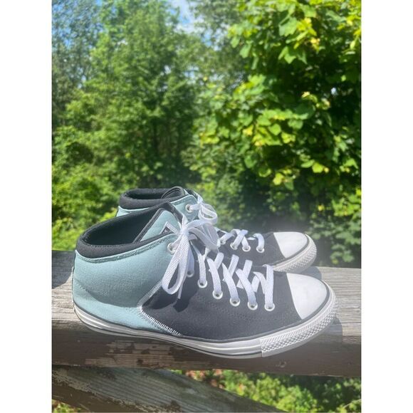 Converse Unisex  Chuck Taylor All Star Mens Sz 10 High Street Mid Black Gray A03 - Picture 2 of 8